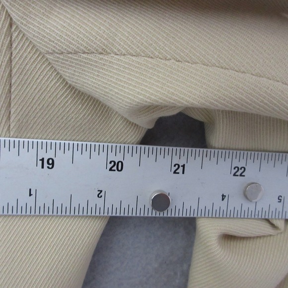 Lafayette 148 New York Blazer Plus 16 Beige Wool Contemporary Academia‎ Preppy - Picture 7 of 10